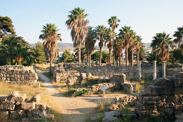 Ruinen auf der Insel Kos